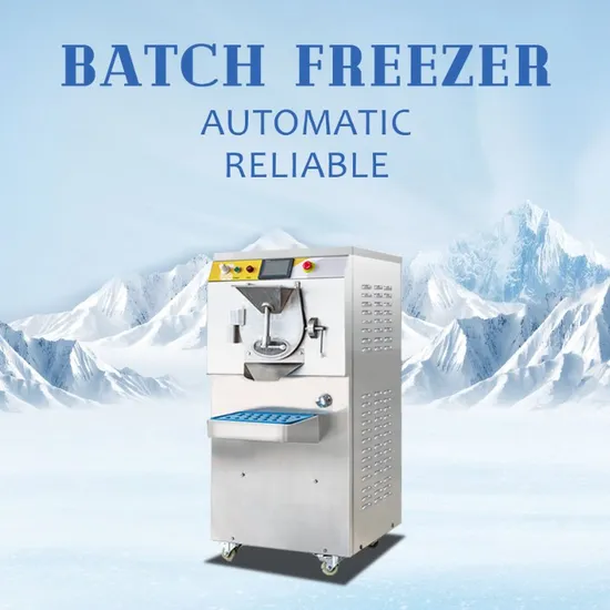 All in One Gelato Hard Ice Cream Machine Producer