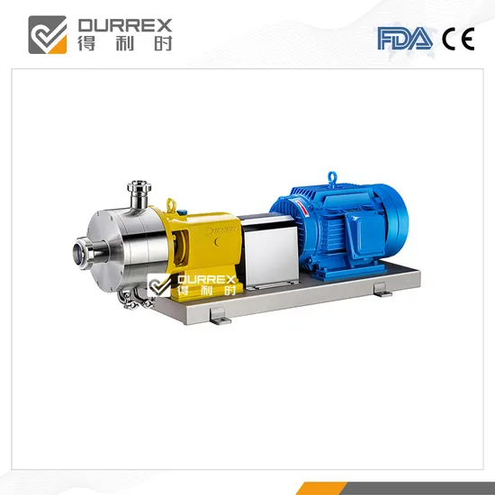 Meat Stuffing Emulsion Homogenizing Pump with Professional