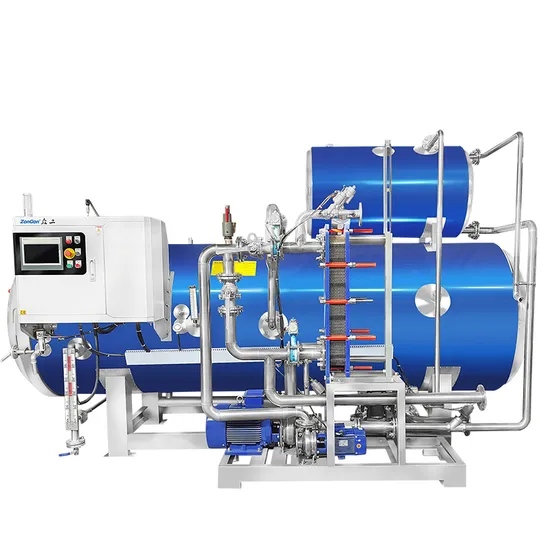 Water Spray Steam Canning Food Sterilizer for Pouches Retort Machine