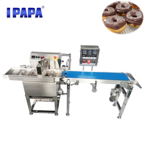 Fruit Coat Chocolate Fruit Enrober Strawberry Enrober Coat Chocolate Machine/Small Chocolate Enrober Machine