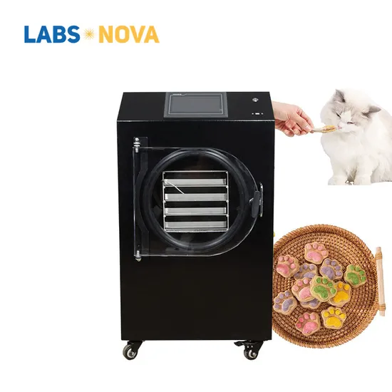 Good Quality 8-13 Lbs. 4-6kg 4 Trays Lyophilizer Freeze Dryer for Freeze-Dried Pet Food Quail Eggs Cod Granules