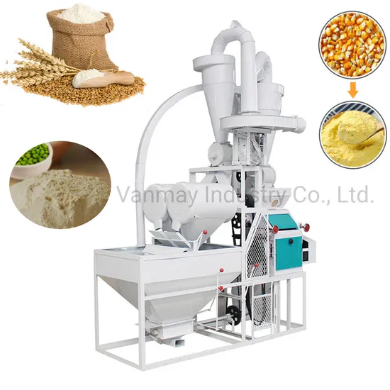Automatic Maize Wheat Rice Beans Flour Milling Machine Grain Grinding Machine