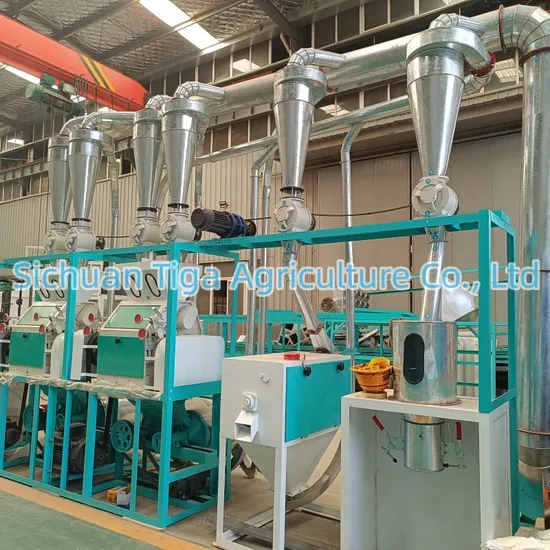 Big Midium Small Particles Maize Milling Machine