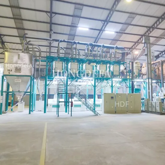 100tpd Maize Meal Maize Flour Processing Line