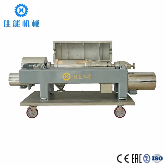 Horizontal Installation Decanter Centrifuge for Coarse Cereals Extraction