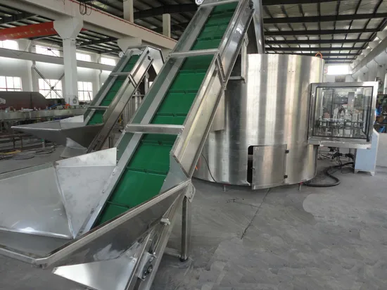 Turn Chaos Into Order Automatic Compact Size High Speed Bottle Container Unscrambling Machine