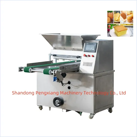 Competitive Machinery Manufacturer Electric Cake Depositor Cake Batter Filling Machine Sponge Cake Forming Machine