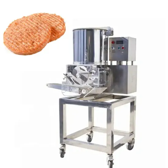 Automatic Cutlet Hamburger Form Meat Pie Chicken Nugget Make Burger Patty Machine