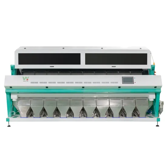 White Sesame Color Sorting Machine for Separating Black Sesame and Impurities
