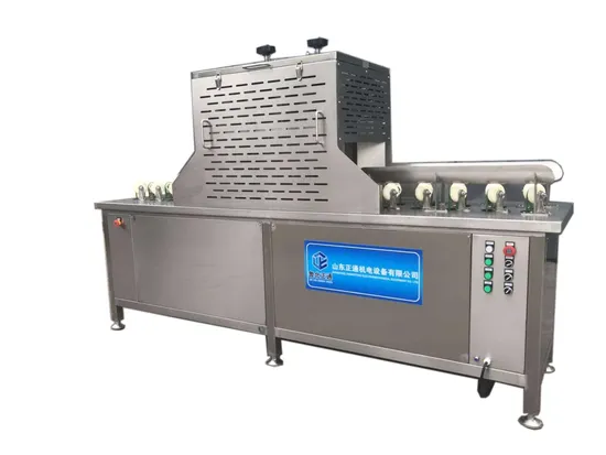 Food Grade Solid and Durable Steak Roll Exhaust Machine Used for Meat Process