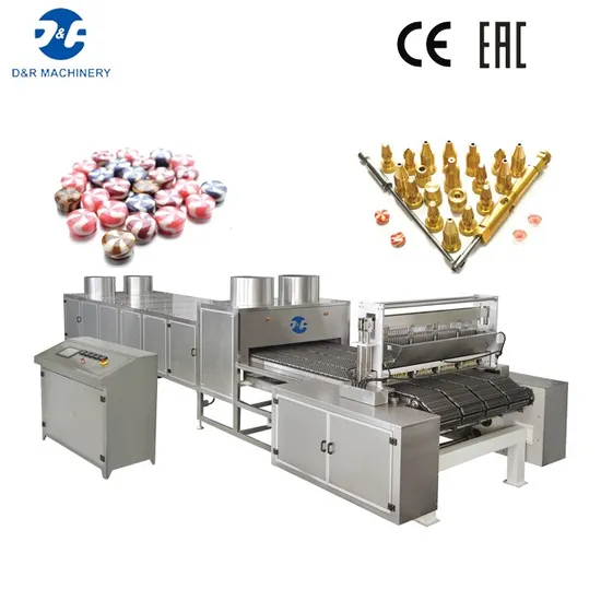Automatic Hard Candy Machine Production Line Candy Machinery