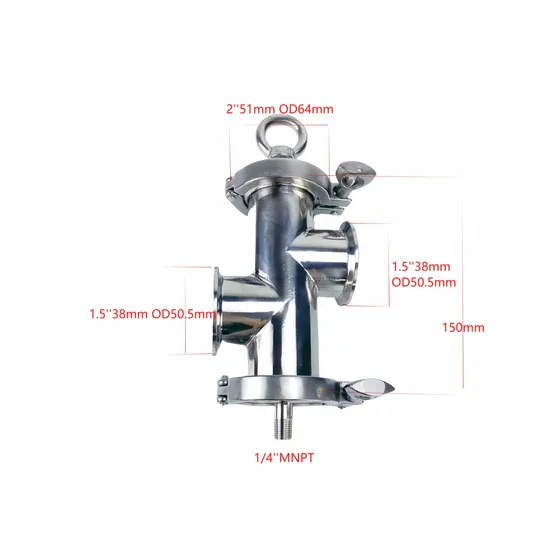 2-Inch Stainless Steel Gin Blue Can Be Customized to Size Specifications