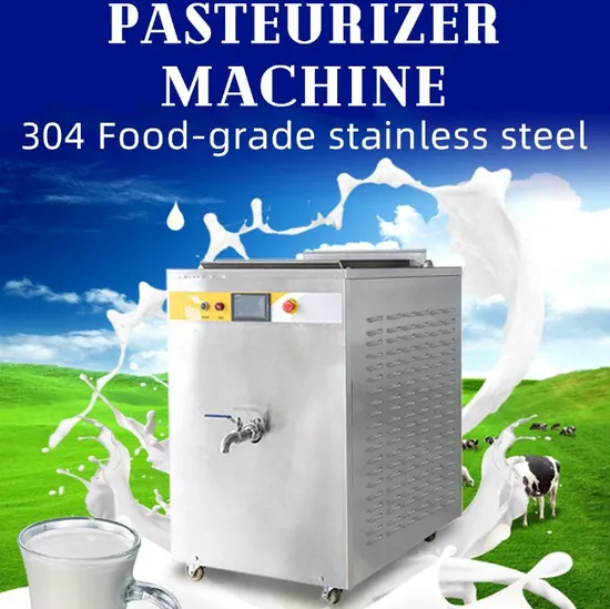 Milk Pasteurizer with Cooling Machine