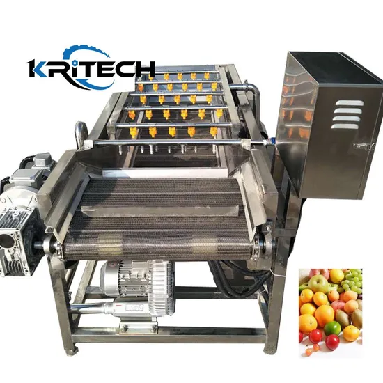 Easy Clean Fruit Apple Berry Washing Machine for Factory
