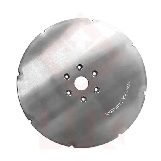 Factory Price Industrial Meat Cutting Blade Poultry Processing Blade Circular Knife for Paper Roll Cutting