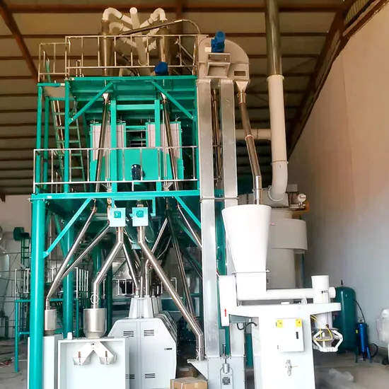 50ton Maize Flour Milling Machine with Pneumatic Roller Mill