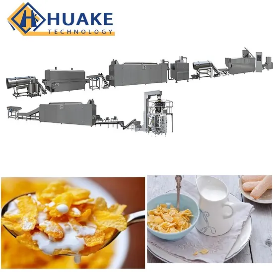 Instant Cornflakes Production Line Instant Cornflakes Making Machine