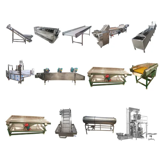Stainless Steel Fully Automatic French Fries Production Line for Sale