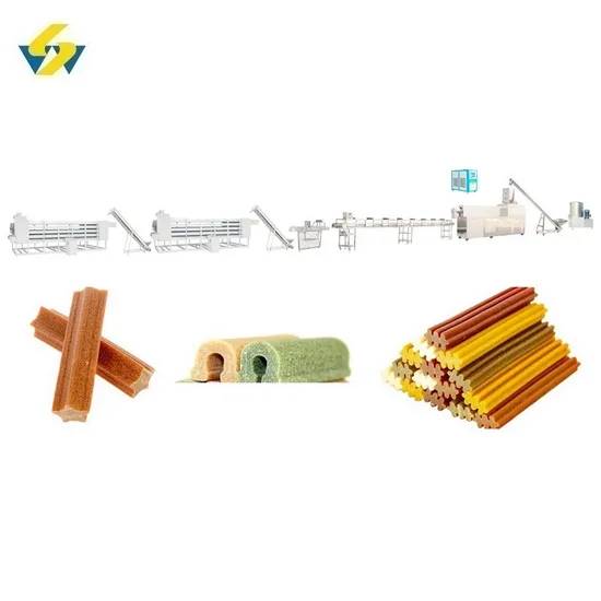 Single-Screw Starch Based Edible Dog Chew Toy Food Treats Pet Chews Toy Production Plant Machinery Extruder Cutter Dryer and Cooler