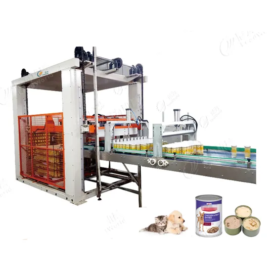 Canned Wet Pet Food Macking Equipment Cat Wet Food Canning Machine