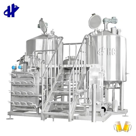 High Quality Stainless Steel 1000liters Two Vessel Small Micro Pub Beer Brewery Equipment Beer Manufacturing Beer Factory Machinery