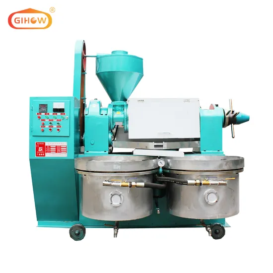 Copra Sesame Soybean Peanut Edible Oil Hot & Cold Oil Press with Filter