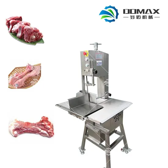 Vertical Meat Bone Butcher Waterproof Stainless Steel 430 Meat Slicer Bone Saw Machine
