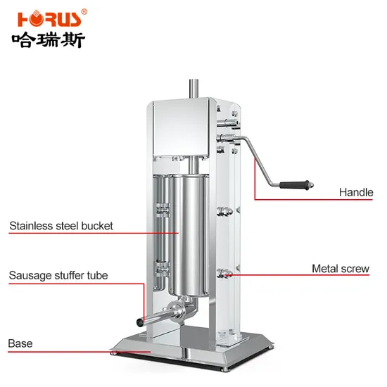 Worldwide Selling Quantitative Vacuum Chicken Sausage Making Machine Horizontal Sausage Filler