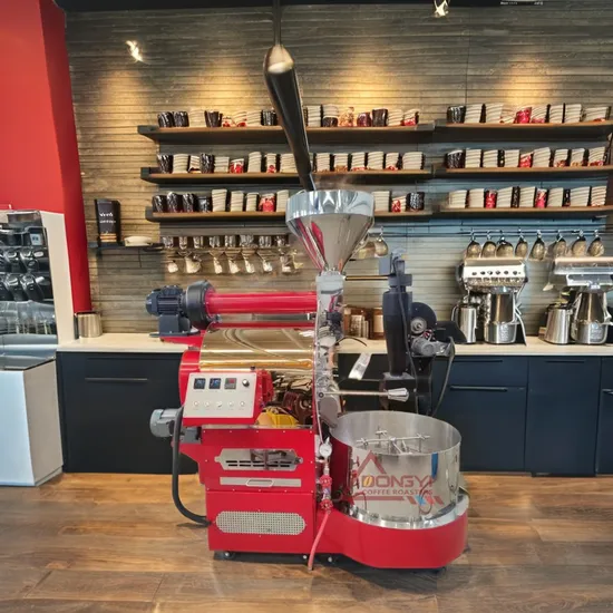 Dongyi Hot Selling 6kg Coffee Roaster with Half Hot Air Roasting
