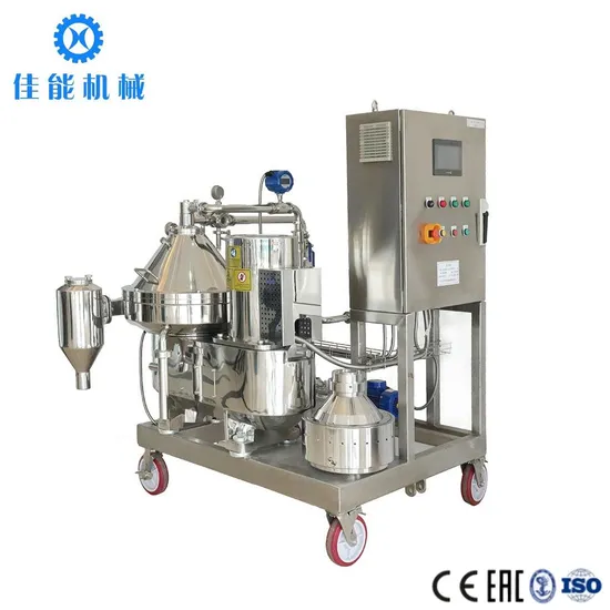 Disc Separator for Fruit Juice with Continuous Type