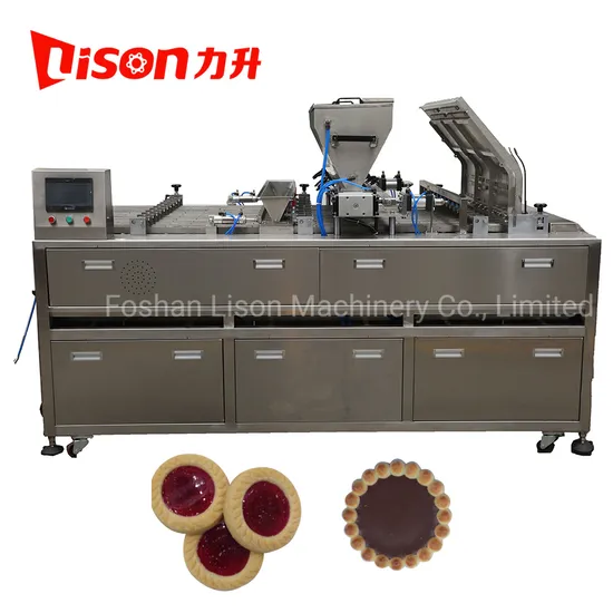 Ten Nozzle Chocolate and Fruit Depositing Biscuit Machine
