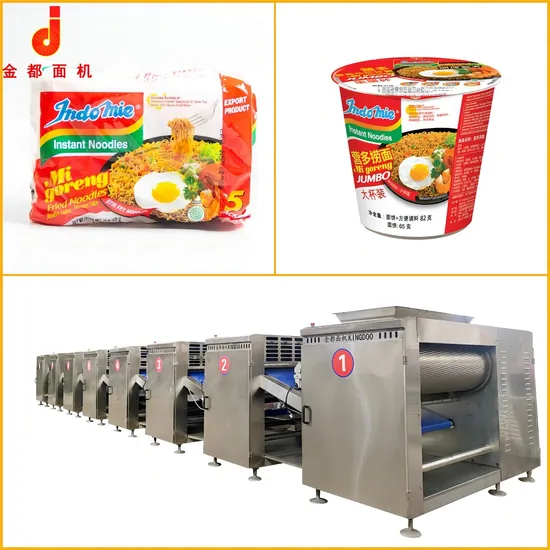 High-Yield Intelligence Fried Instant Noodle Production Line for Food Manufacturers