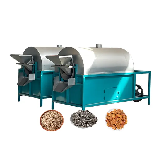 Commercial Automatic Seed Peanut Rice Flour Roaster Cocoa Coffee Nut Bean Roasting Machine