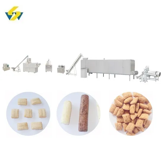 Extruded Filled Crisps Production Line Extrusion and Oven Machine