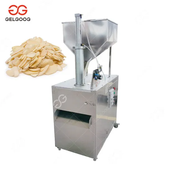 Food Hygiene Peanut Chipping Machine Almond Cutting Peanut Slicing Machine
