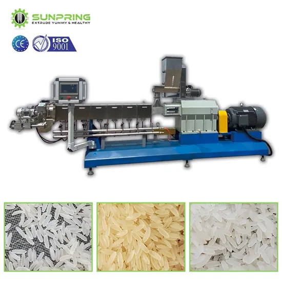 Professional Service 1000kg/H 1500kg/H Fortified Rice Machine Nutritional + Artificial Konjac Processing Plant Free Samples Automatic Nutrition Machinery Price
