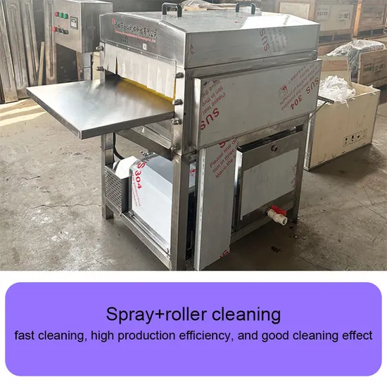 Electric Reed Leaves Brush Cleaner Bamboo Leaf Washing Machine Vegetable Lotus Banana Loquat Leaf Korea Perilla Washer Price