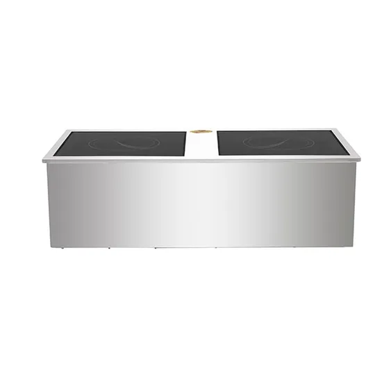 2 Burner Induction Cooker Built-in Style Save Space for Restaurant Commercial Used