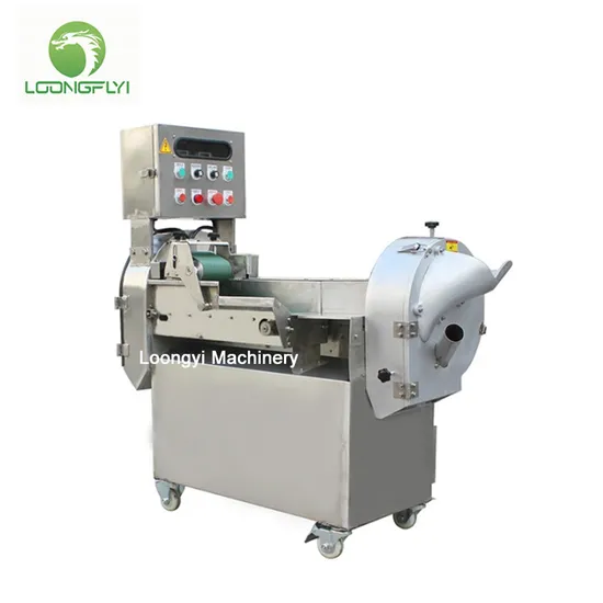 Loongyi Potato Apple Mango Peeling Cutting Machine Cabbage Chilli Pumpkin Slicing Machine