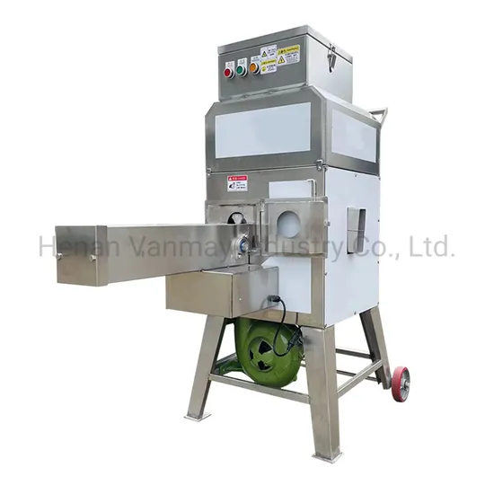 Kitchen Equipment Sweet Maize Sheller Fresh Corn Threshing Machine