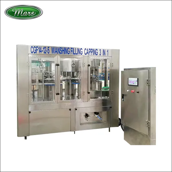 3 in 1 Mineral Water Bottling Machine (CGF14-12-5)