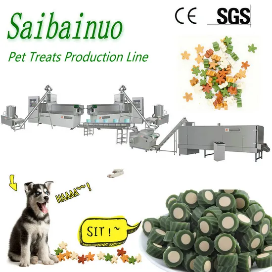 Dog Chews Pet Treats Snack Food Production Line