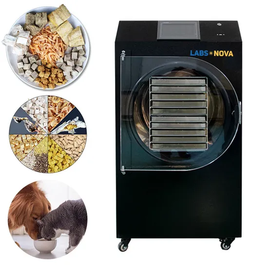 in Stock Home Use 25-35 Lbs. 12-16kg 10 Trays Freeze Dryer Machine for Food for Freeze-Dried Chicken Breast Quail Duck Pet Food