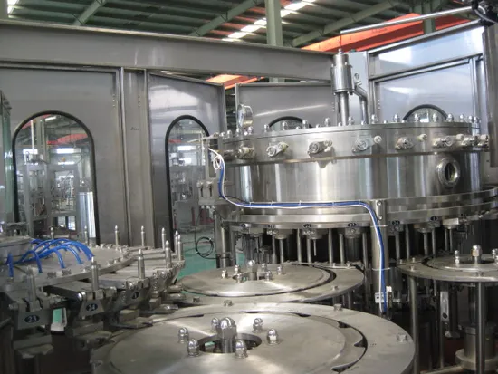 2018 Sparkling Water Filling Machine in Pet Bottles