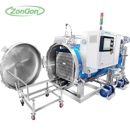 Factory Price Food Autoclave for Mixed Canned Vegetables in Brine Retort Drink