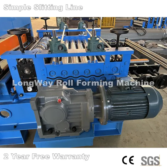 High Speed Hydraulic Steel Coil Slitting Line Machine/Cut to Length Line