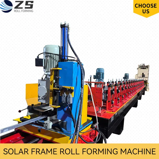 Durable 41*41mm and 41*21mm Solar Frame Pallet Roll Forming System