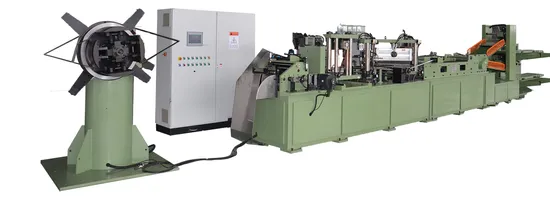 Transformer Silicon Steel Automatic Cutting Cut to Lenght Machine