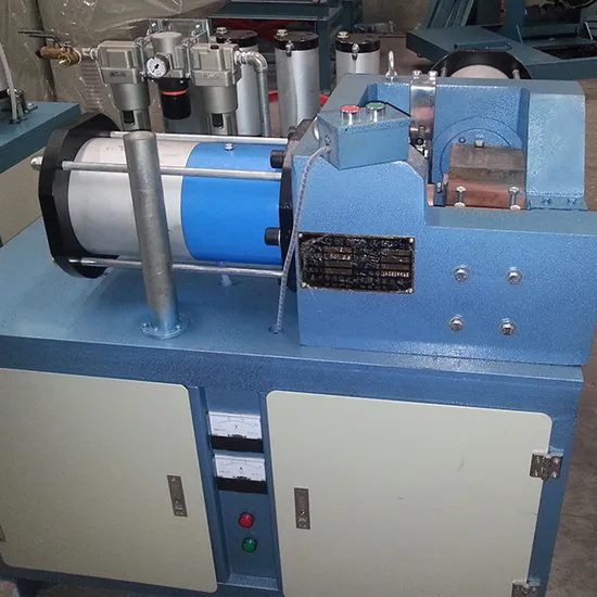 Auto Concrete Spun Pile Pole Steel Button Heading Machine