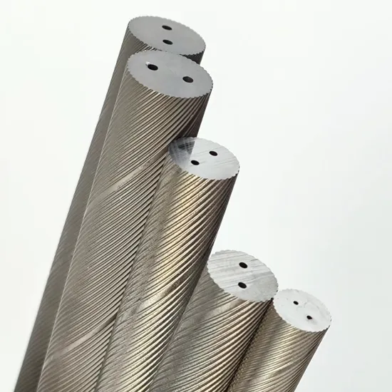 Two Helical Holes Tungsten Carbide Rods for Carbide Cutting Tools